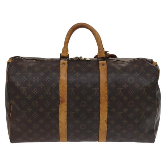 LOUIS VUITTON Monogram Keepall 50 Boston Bag M41426 - Picture 3 of 16